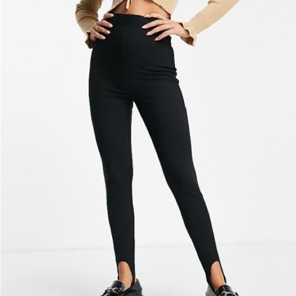 Miss Selfridge Black Women's Leggings